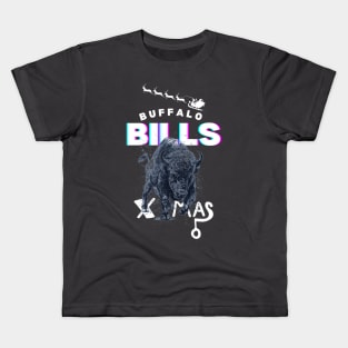 Buffalo bills X Christmas Kids T-Shirt